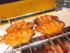 新奥尔良鸡翅中-唛嘻哒烤串朝鲜族风味(金桥店)