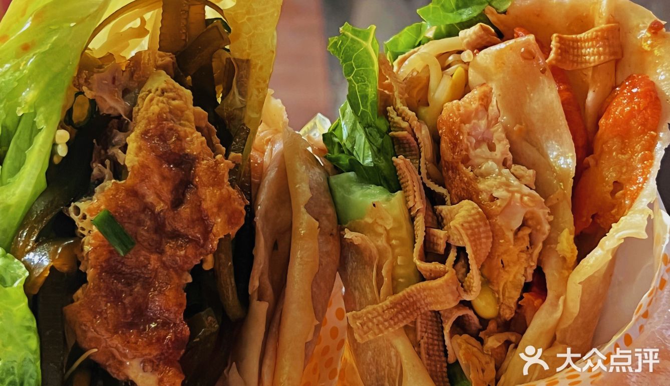 广州📍地铁口挖到巨多料的凉皮卷卷🤤8r一个