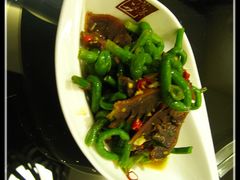 碧绿鹅珍-院落创意菜