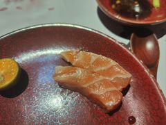 三文鱼腩刺身-大江户日本料理(吕厝店)