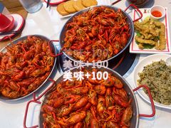 芽菜炒饭-海岛八号龙虾烧烤田鸡(蓝天路总店)