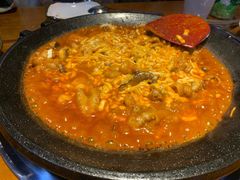 八爪鱼微辣-红辣椒八爪鱼特色韩国料理