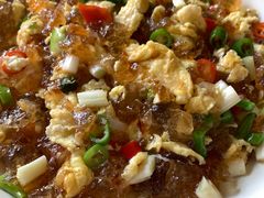 桃油鸡蛋-阿细汉菜(本地盐帮菜名店)