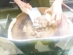 手工现场切馍-樊记腊汁肉(竹笆市总店)
