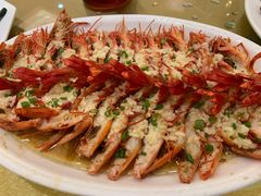 蒜蓉开边虾-广兴酒家