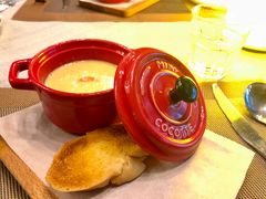 甜虾奶油玉米汤-礼途酒店·餐吧