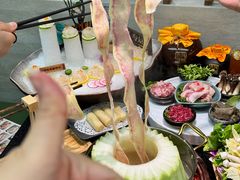 -得意咚瓜·顺德鱼生·冬瓜火锅(深圳首店)