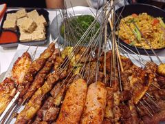 -宝记烧烤·碳锅羊肉·羊蝎子火锅·夜食社(文体路创始店)