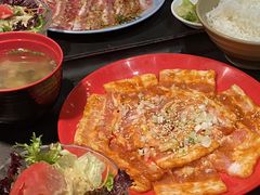 五花肉定食-丸福烤肉(君隆广场店)