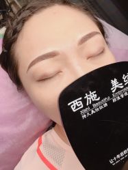 -西施无菌半永久纹绣眉眼影唇轻增发纹发际线