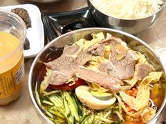 -吉林延边牛肉汤饭，大冷面