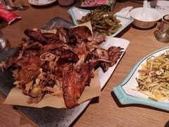 -民窑私烤土窑坑烤大公鸡