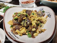 柴鸡蛋炒粉皮-特味村福园
