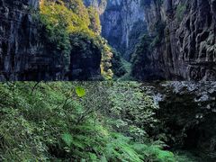 -龙水峡地缝景区