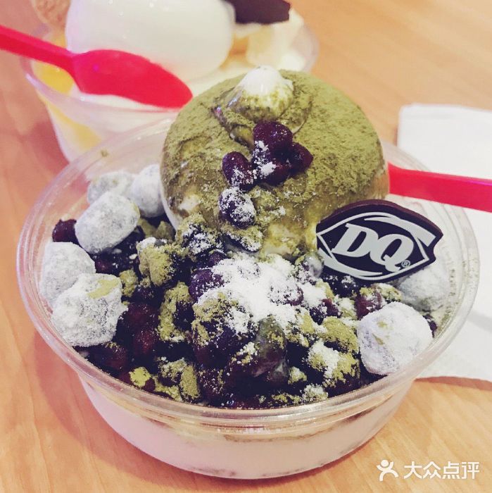 dq(青岛影都融创茂店)抹茶麻薯拌拌碗图片