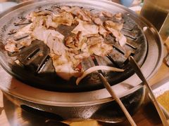 -明洞阿姨·韩式酱蟹烤肉·创意料理(三元桥店)