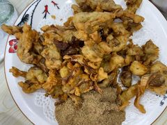 干炸鲜蘑-老舅老蒙肉饼非遗店(一店)