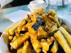 蛤蜊肉拌茄子-华春餐馆(鱼山路店)