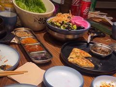 -明洞阿姨·韩式酱蟹烤肉·创意料理(三元桥店)