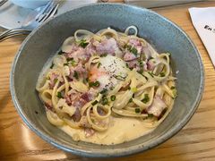 奶油培根半熟蛋意面-EN SPACE恩空间