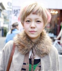 日本最新街头女生短发-上田造型
