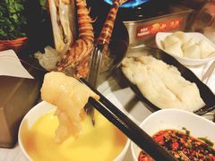 -鲜入围煮花胶鸡海鲜火锅