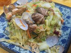 海鲜炒兴化粉-福州人铭小吃