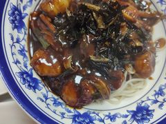 虾仁鳝丝面-明呈黄鱼面馆(斜土路店)