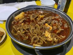 -老红桥炸灌肠牛肚锅烧烤(定福庄店)
