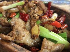 炒冬瓜黑猪肉-基诺山寨.版纳民族特色菜