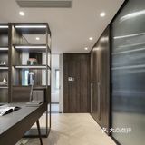 今日分享电视墙设计灯带，可以放装饰品