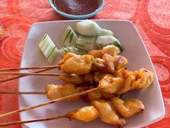 沙爹鸡肉串-灯笼馆海鲜餐厅