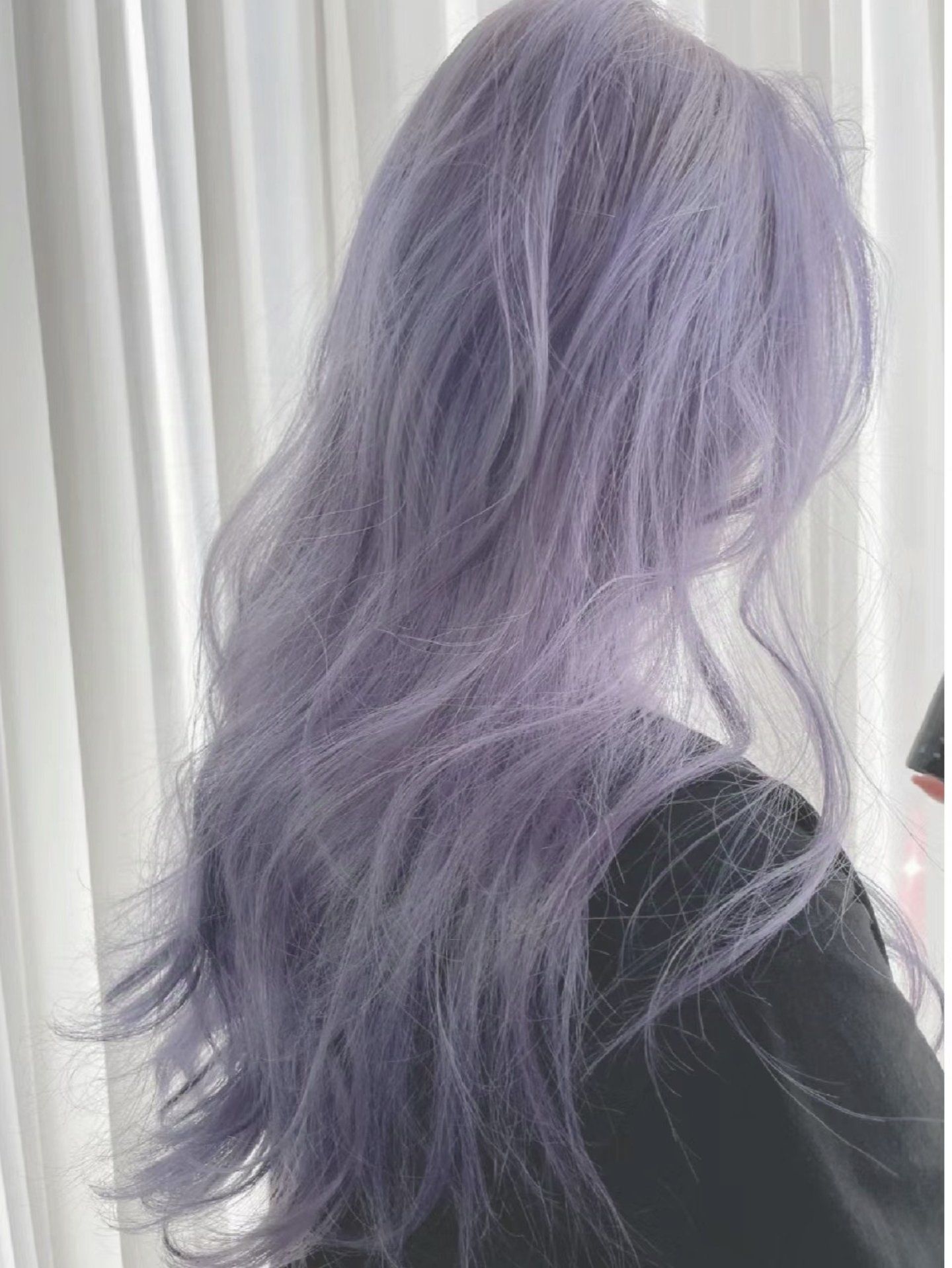 高级感发色:雾霾紫灰