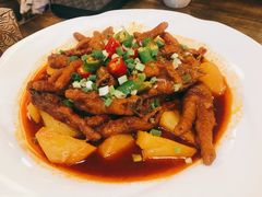土豆软烧鸡爪-庭院小酌(瑞莲街店)