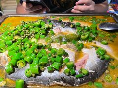 鲜青椒烤鱼-探鱼·鲜青椒爽麻烤鱼(天河优托邦店)