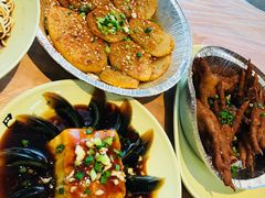皮蛋拌豆腐-巴厘龙虾·榜首油焖大虾(青山店)