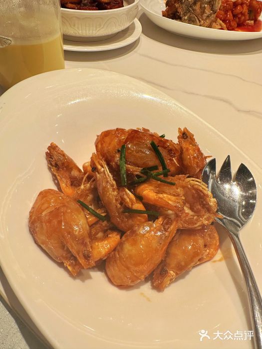 上海和平饭店龙凤厅 Dragon Phoenix上海油爆虾图片