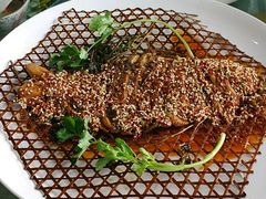 风味竹烤鱼-天天向上素食餐厅(五台山店)