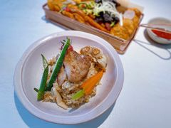 蒜香蘑菇鸡肉烩饭-秀儿家の小确幸花园西餐厅