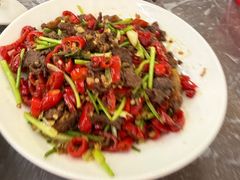 爆炒吊龙牛胸口油-清真双宝红油牛系列