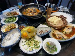 餐具摆设-兰婆婆餐厅淳安菜