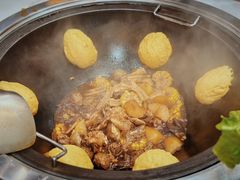 铁锅炖小鸡-冰城焰会大丰收铁锅炖(萝岗万达金街店)