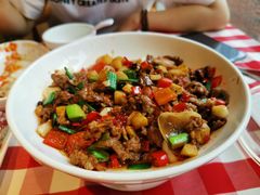 铁板炒烤羊肉-西贝(吴江路湟普汇店)