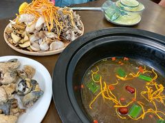 -菌乡缘·野生菌蒸汽鱼火锅(江边夜市店)