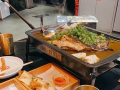 自助取餐区-探鱼·鲜青椒爽麻烤鱼(银泰城店)