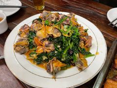 菠菜拌扇贝-私房小厨(康城路店)
