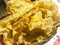 油炸豆皮-南城十里潮汕鲜牛火锅·鲜虾生滚粥(融汇老商埠店)