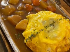 中华腊肉咖喱蛋包饭-Ginko银子(青龙街店)