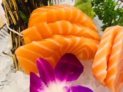 三文鱼刺身-林妈妈村·日式料理(宝山万达店)