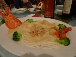 龙虾焗面-金庭庄园酒店彩虹厅